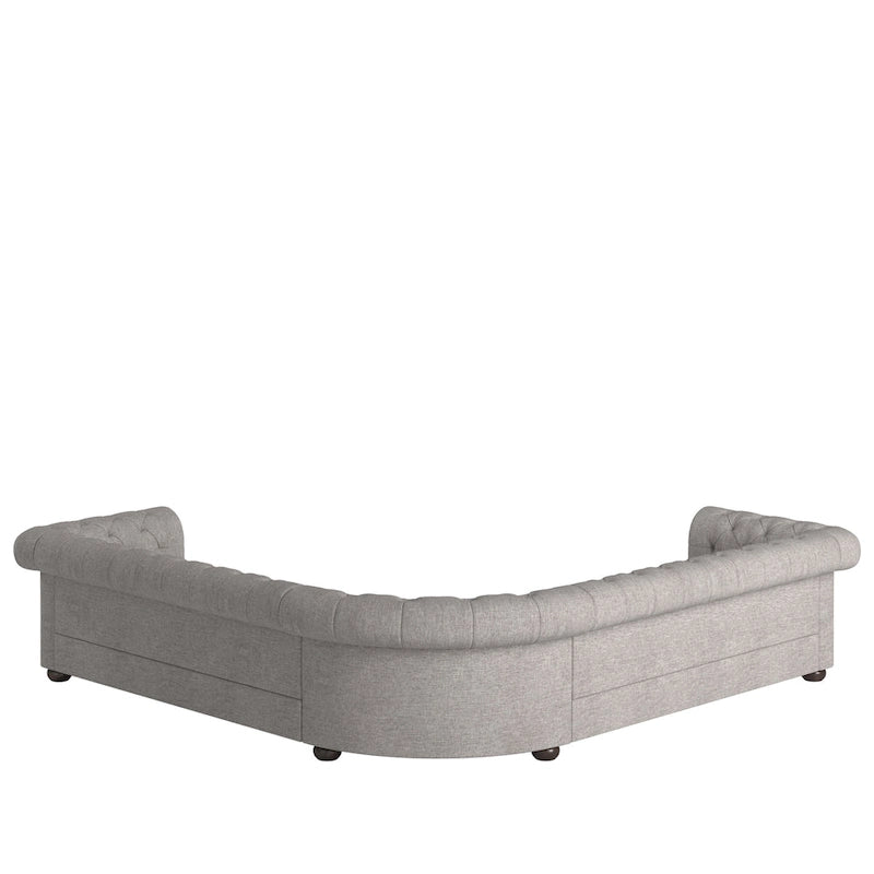 Divano componibile a L Chesterfield Knightsbridge di iNSPIRE Q Artisan