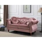 Divanetto Chester Gloria Mid-century con borchie US Pride