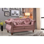 Divanetto Chester Gloria Mid-century con borchie US Pride