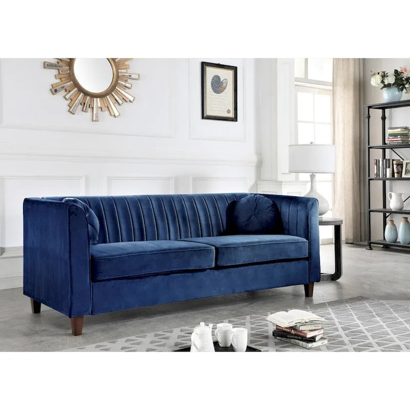 Set da soggiorno Arvilla Velvet Kitts Classic Chesterfield