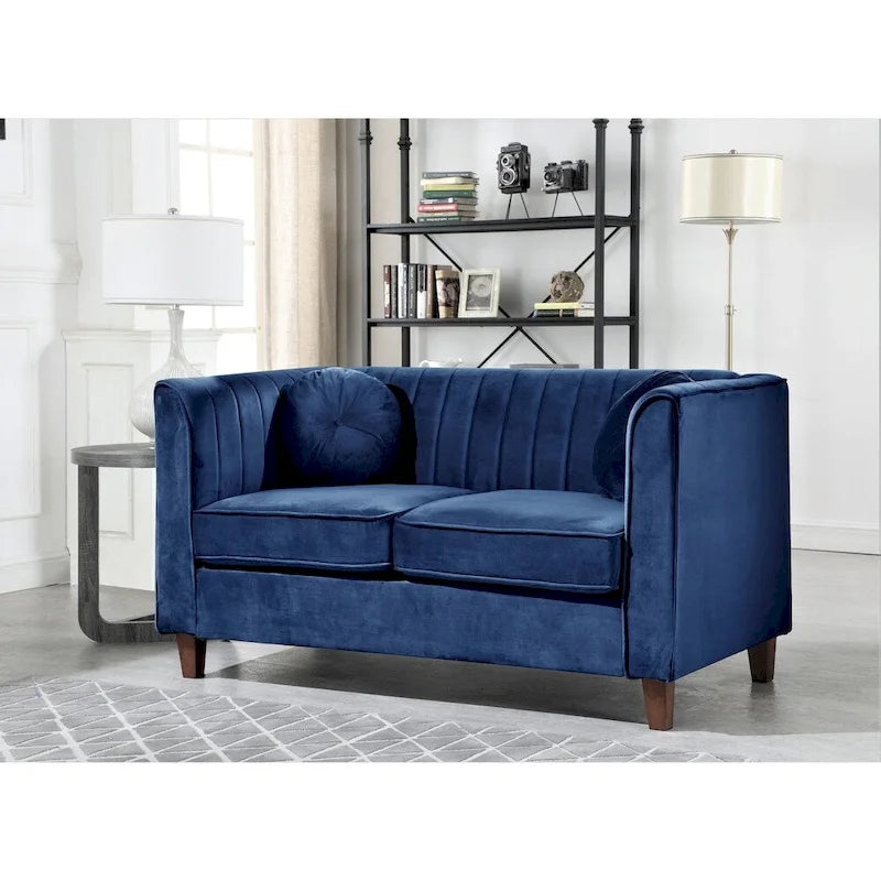 Set da soggiorno Arvilla Velvet Kitts Classic Chesterfield