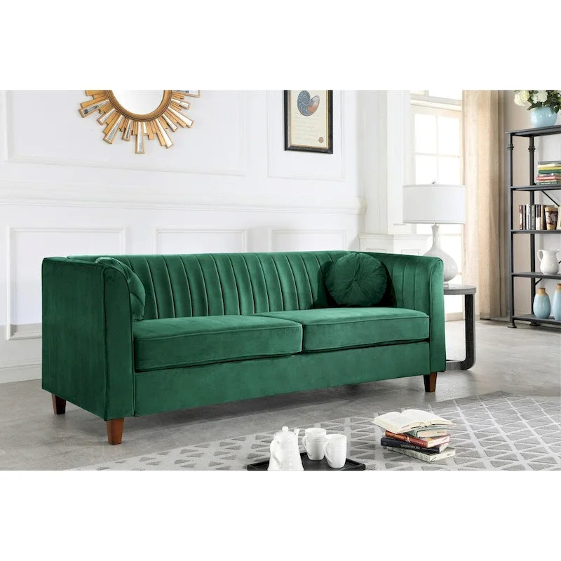 Set da soggiorno Arvilla Velvet Kitts Classic Chesterfield