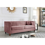 Set da soggiorno Arvilla Velvet Kitts Classic Chesterfield