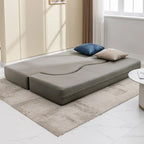 Mixoy Divano Letto Futon Convertibile, Pieghevole, Materasso Pieghevole in Schiuma, Divano Letto a Pavimento in Tessuto