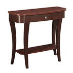Table console à 1 tiroir avec étagère Newport de Convenience Concepts