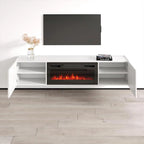 Meuble TV de cheminée Portillo BL-EF