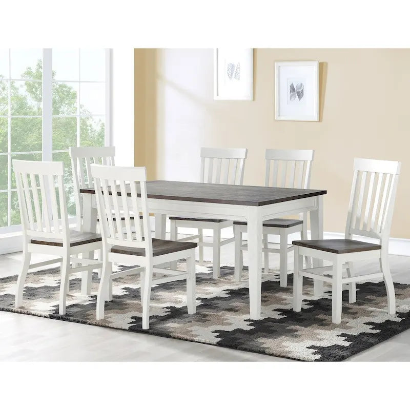 Sedia in legno Steve Silver Crestwood Farmhouse (set da 2)