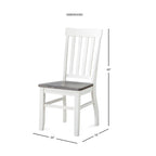 Sedia in legno Steve Silver Crestwood Farmhouse (set da 2)