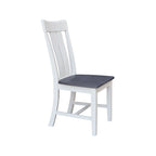 Sedia da pranzo Ava in legno massello - Set da due