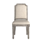 Chaises de salle à manger Deana Arched en lin et bois (lot de 2) par iNSPIRE Q Artisan