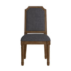 Chaises de salle à manger Deana Arched en lin et bois (lot de 2) par iNSPIRE Q Artisan