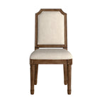 Chaises de salle à manger Deana Arched en lin et bois (lot de 2) par iNSPIRE Q Artisan