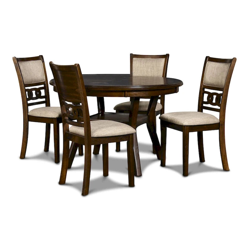Set da pranzo rotondo Cavan a 5 pezzi New Classic Furniture