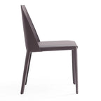 Chaise de salle à manger contemporaine moderne Carson Carrington Tavelsjon (Lot de 2)