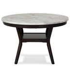 Set da pranzo rotondo New Classic Furniture Reginald da 5 pezzi