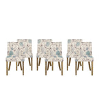 Sedia da pranzo Frances in tessuto (set da 6) di Christopher Knight Home