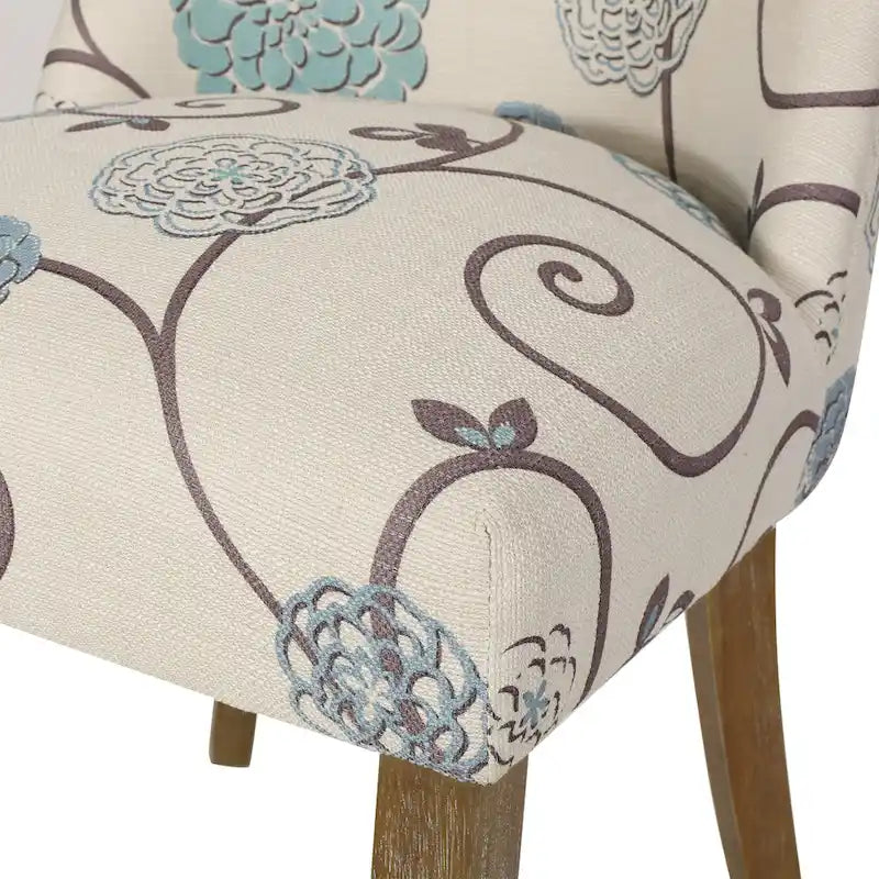 Sedia da pranzo Frances in tessuto (set da 6) di Christopher Knight Home