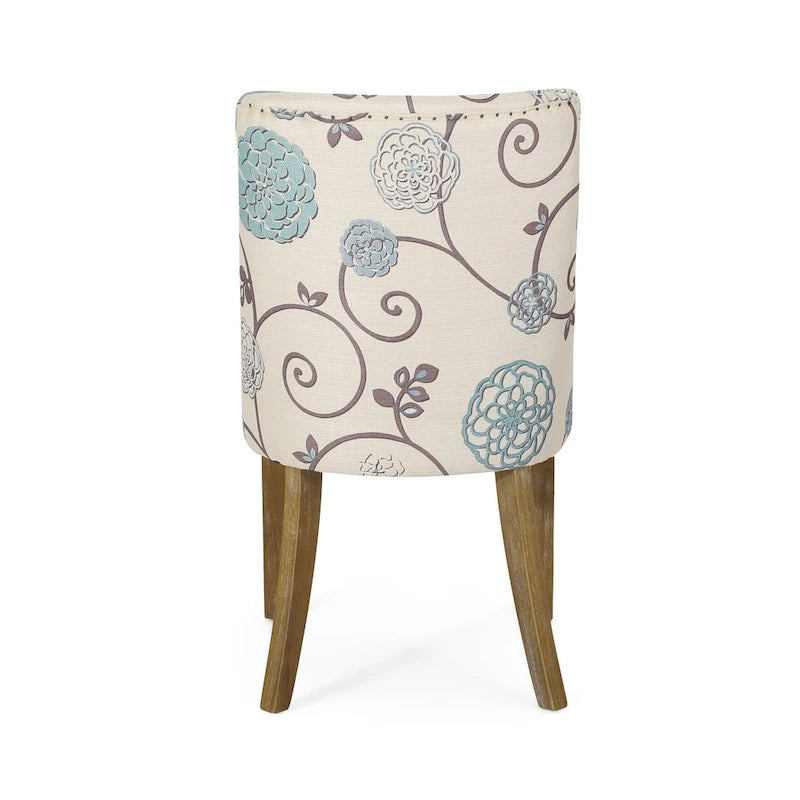 Sedia da pranzo Frances in tessuto (set da 6) di Christopher Knight Home