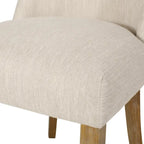 Sedia da pranzo Frances in tessuto (set da 6) di Christopher Knight Home