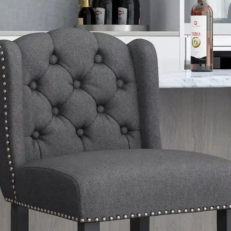Sgabelli da bar rétro Foxwood Wingback (set da 2) di Christopher Knight Home