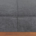 Poggiapiedi/Ottoman da cocktail Hillman Modern in microfibra con struttura in legno di Christopher Knight Home