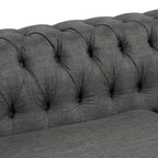 Divano Morden Fort Chesterfield - Divani Arredamento Soggiorno in Lino