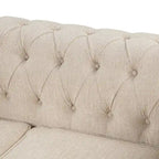 Divano Morden Fort Chesterfield - Divani Arredamento Soggiorno in Lino