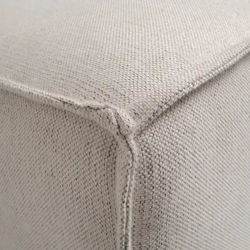 Fauteuil d'angle gauche modulaire contemporain et configurable avec accoudoir