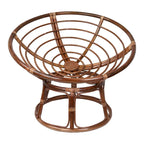 Struttura per sedia Papasan Bali in rattan da 42 pollici (cuscino non incluso)