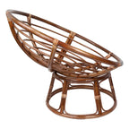 Struttura per sedia Papasan Bali in rattan da 42 pollici (cuscino non incluso)