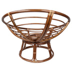 Struttura per sedia Papasan Bali in rattan da 42 pollici (cuscino non incluso)