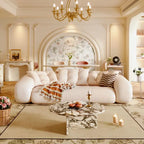 JASIWAY Letto da Divano Trasformabile Moderno, Bianco