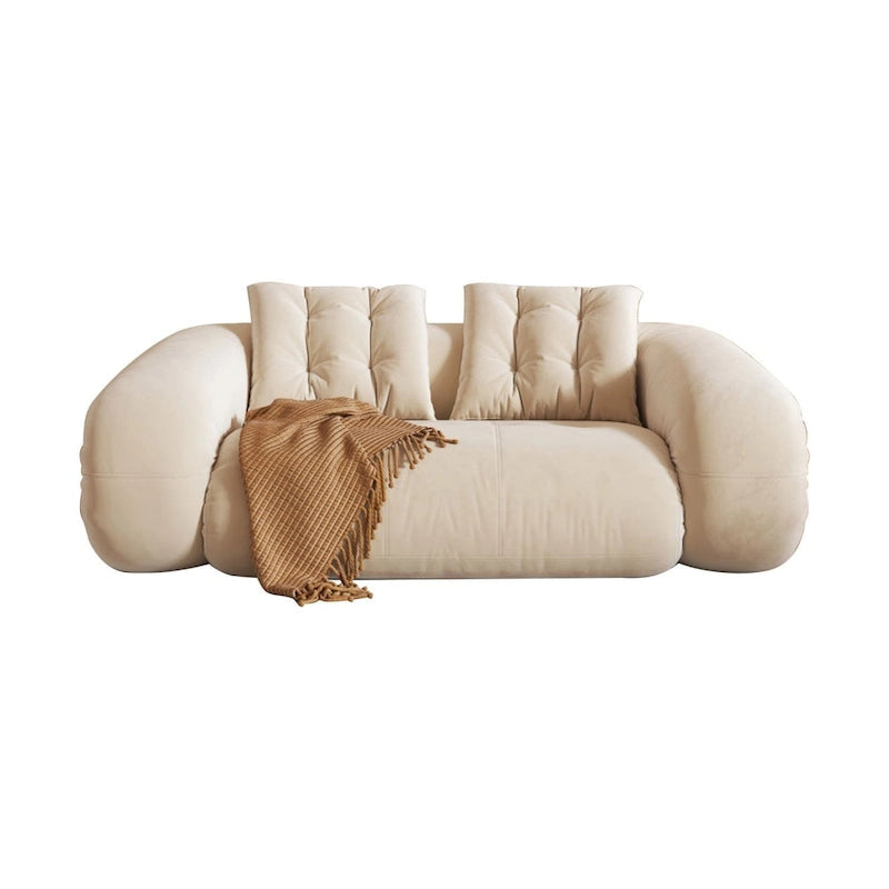 JASIWAY Letto da Divano Trasformabile Moderno, Bianco