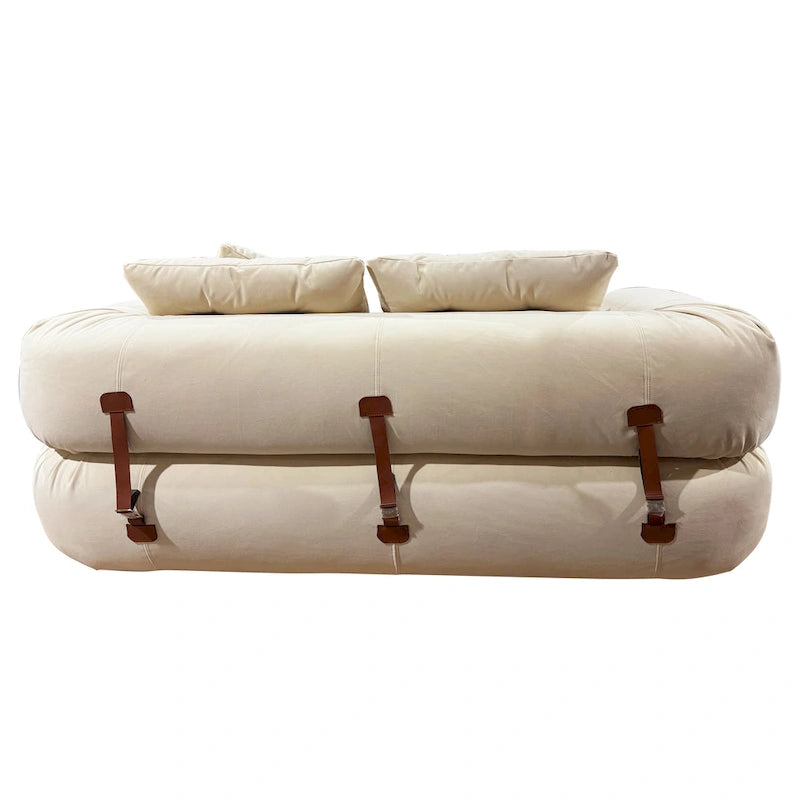 JASIWAY Letto da Divano Trasformabile Moderno, Bianco