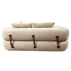 JASIWAY Letto da Divano Trasformabile Moderno, Bianco