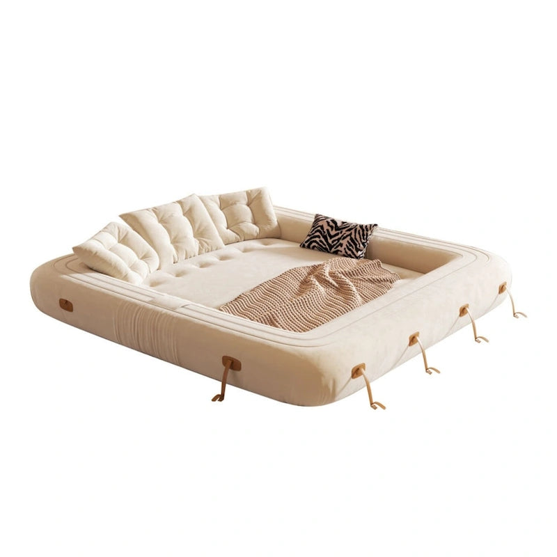 JASIWAY Letto da Divano Trasformabile Moderno, Bianco