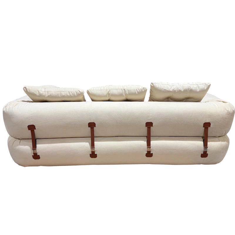 JASIWAY Letto da Divano Trasformabile Moderno, Bianco