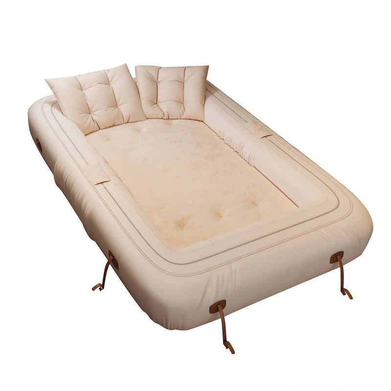 JASIWAY Letto da Divano Trasformabile Moderno, Bianco