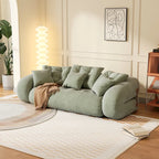 JASIWAY Letto da Divano Trasformabile Moderno, Bianco