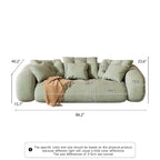 JASIWAY Letto da Divano Trasformabile Moderno, Bianco