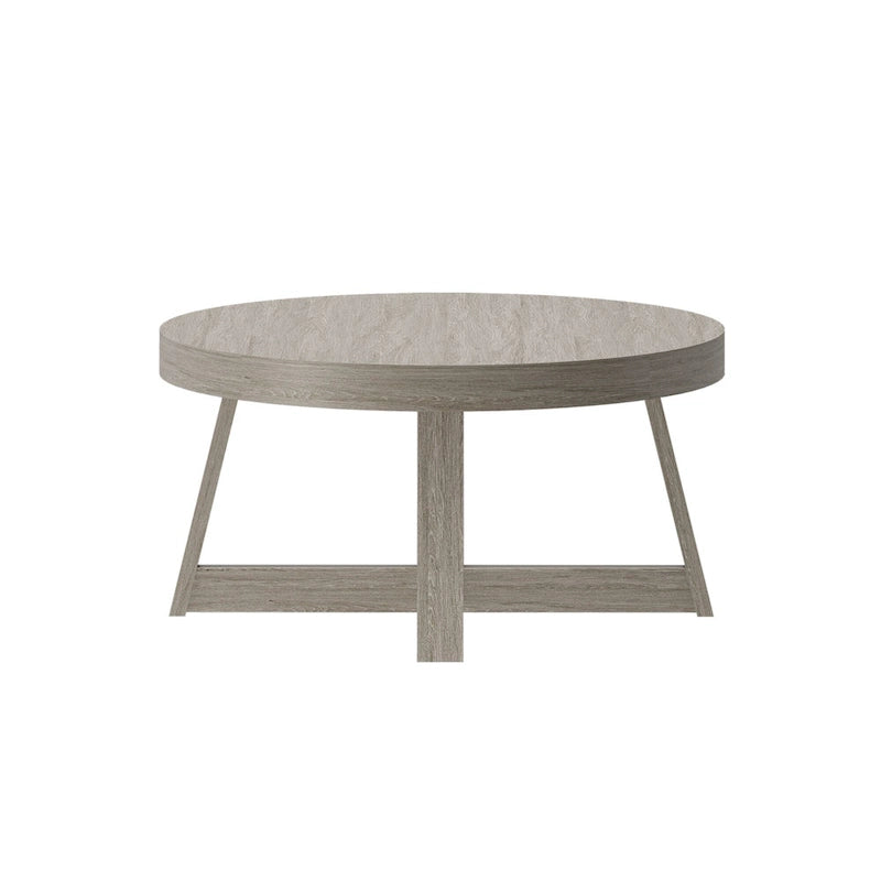 Tavolino classico Plank and Beam rotondo - 36