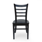 Chaises de salle à manger Prestage en hévéa (lot de 4) par Christopher Knight Home