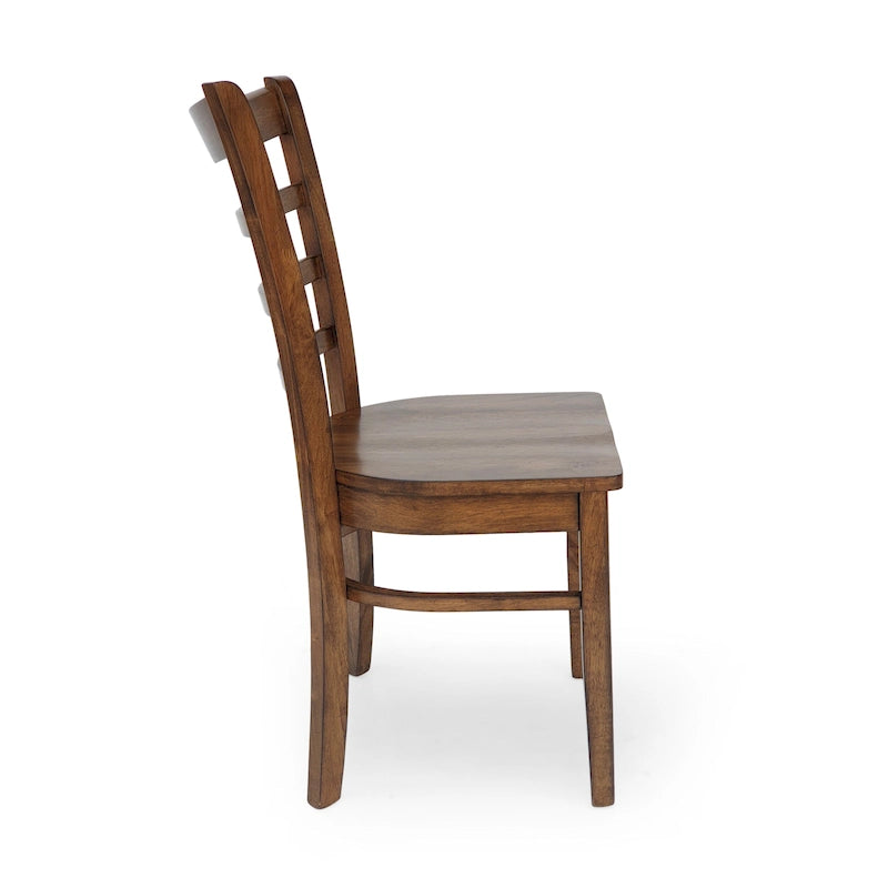 Chaises de salle à manger Prestage en hévéa (lot de 4) par Christopher Knight Home