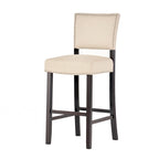 Sgabello da bar contemporaneo in lino Mayfield (set di 2) di Christopher Knight Home - 22,25 P x 18,50 L x 44,50 A