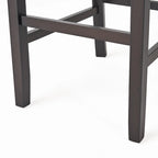 Sgabello da bar contemporaneo in lino Mayfield (set di 2) di Christopher Knight Home - 22,25 P x 18,50 L x 44,50 A