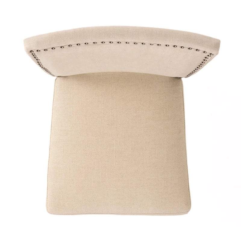 Sgabello da bar contemporaneo in lino Mayfield (set di 2) di Christopher Knight Home - 22,25 P x 18,50 L x 44,50 A