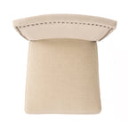 Sgabello da bar contemporaneo in lino Mayfield (set di 2) di Christopher Knight Home - 22,25 P x 18,50 L x 44,50 A