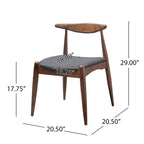 Set da pranzo di 5 pezzi Mid-century Francie di Christopher Knight Home