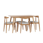 Set da pranzo di 5 pezzi Mid-century Francie di Christopher Knight Home