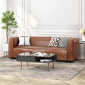 Canapé 3 places en similicuir Goyette par Christopher Knight Home